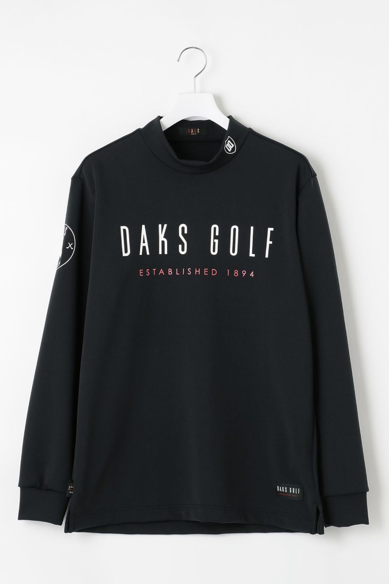 微起毛天竺 モックネックインナー 詳細画像 10/ブラック_DAKS