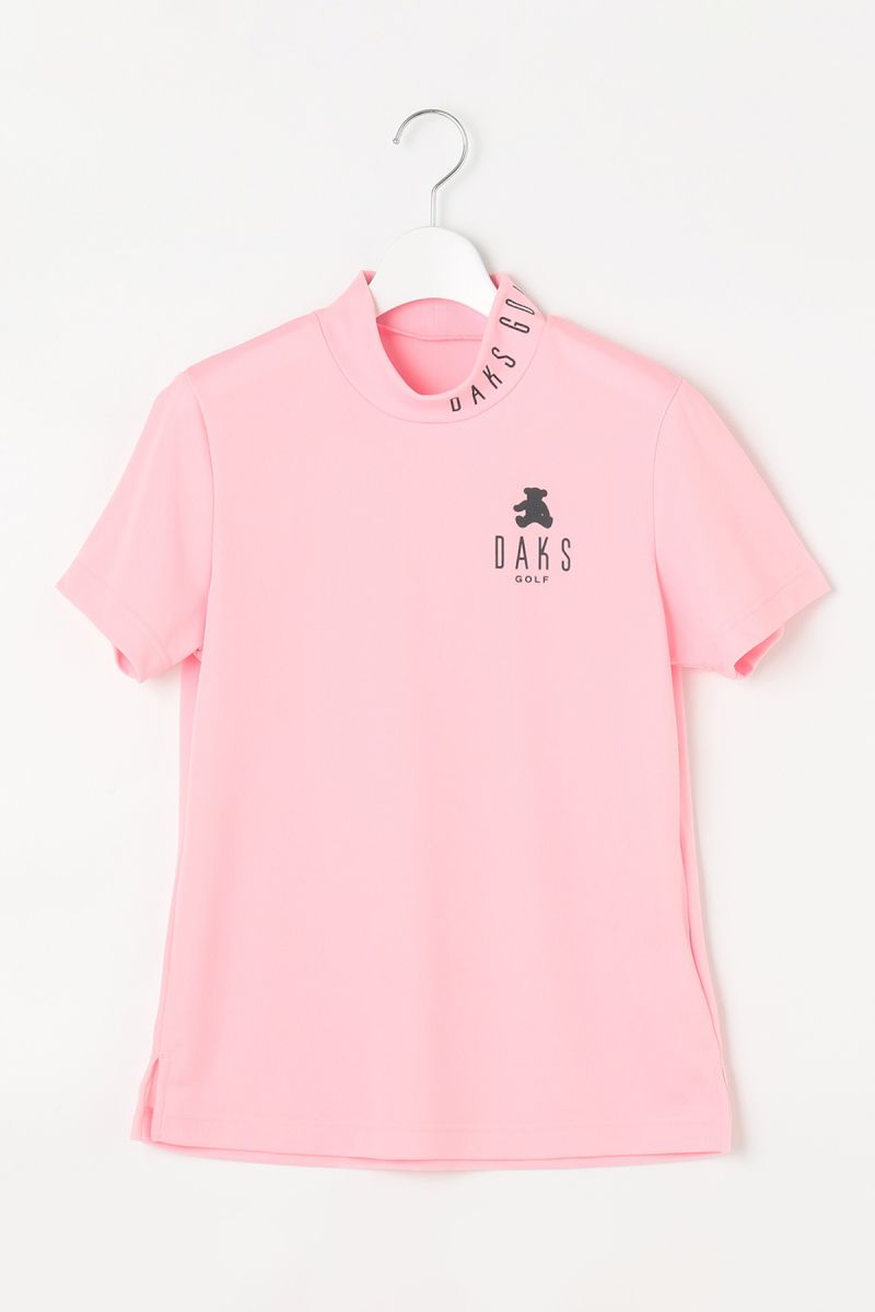 DAKSベア_クールマックス鹿の子シャドウベア モックシャツ 詳細画像 72/ピンク