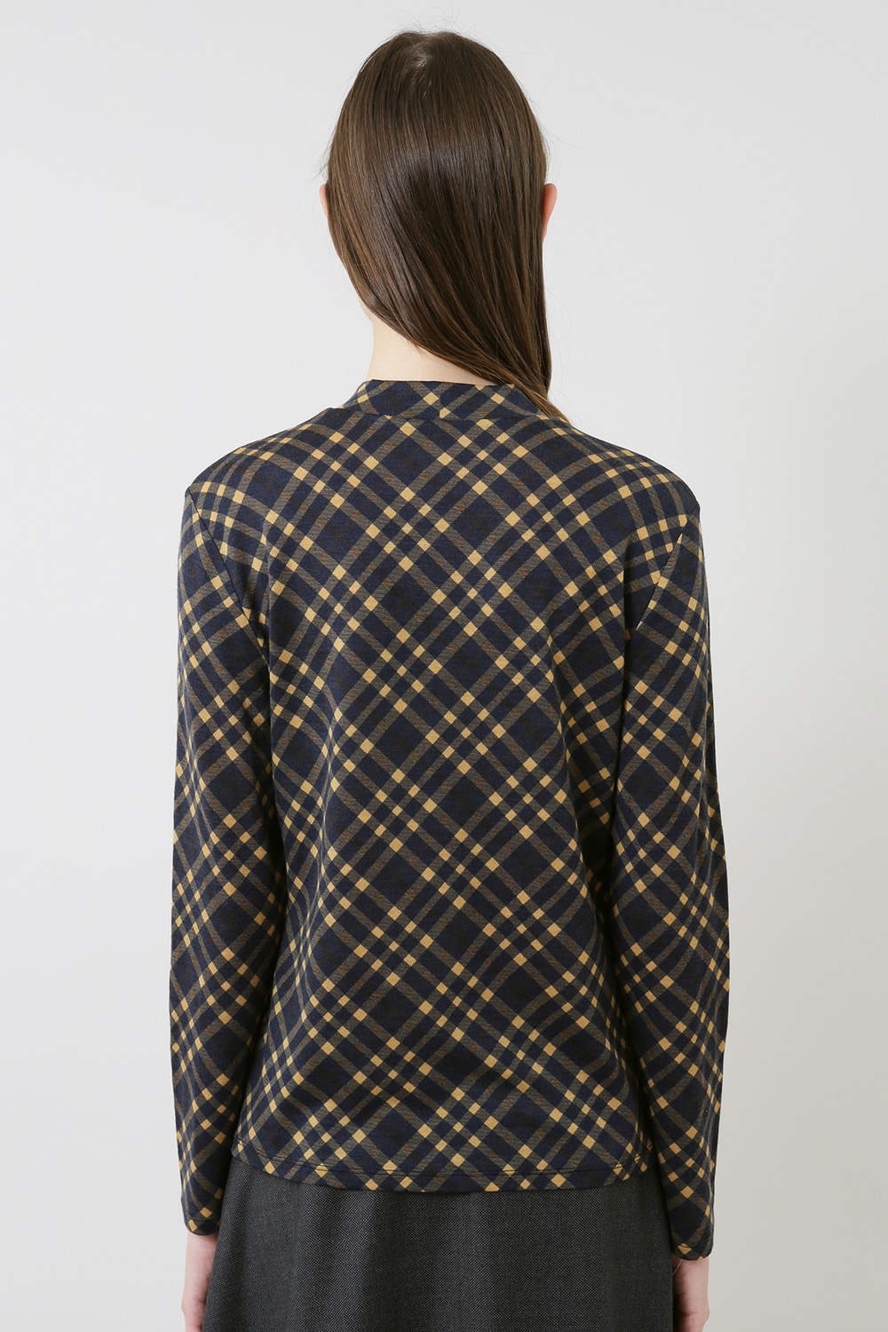 チェックスタンドカラーカットソー Daks ダックス 公式オンラインショップ