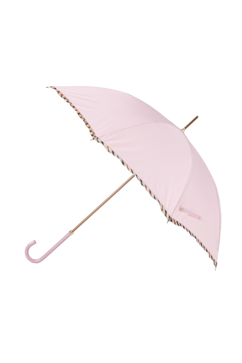 【雨傘】長傘ドビーフリル