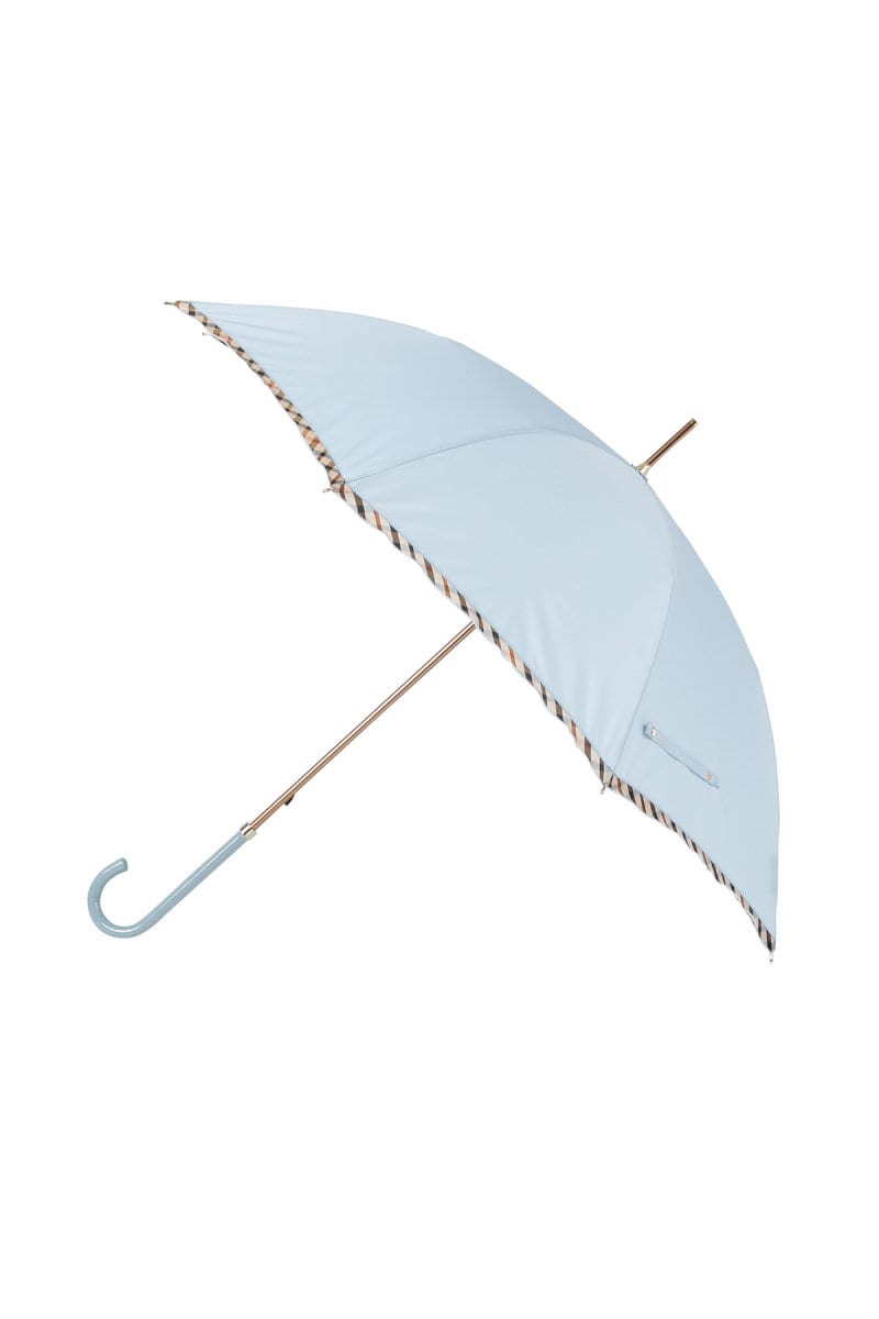 【雨傘】長傘ドビーフリル