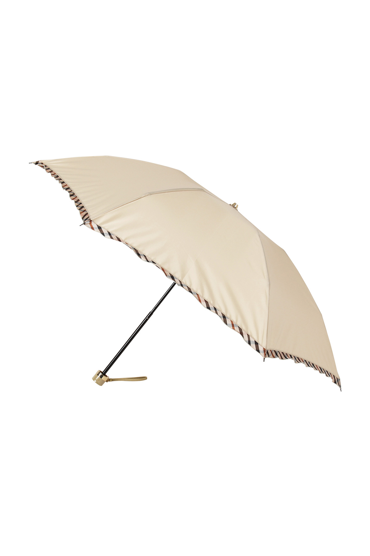 【雨傘】折りたたみ傘ドビーフリル 詳細画像 3