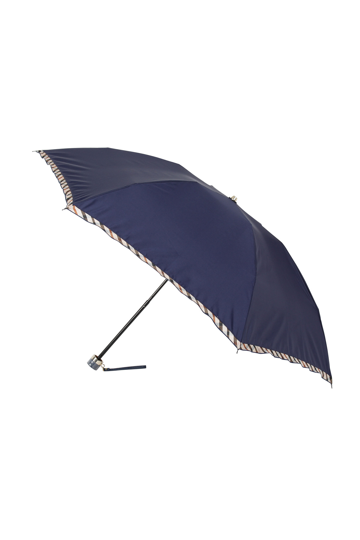 【雨傘】折りたたみ傘ドビーフリル 詳細画像 10