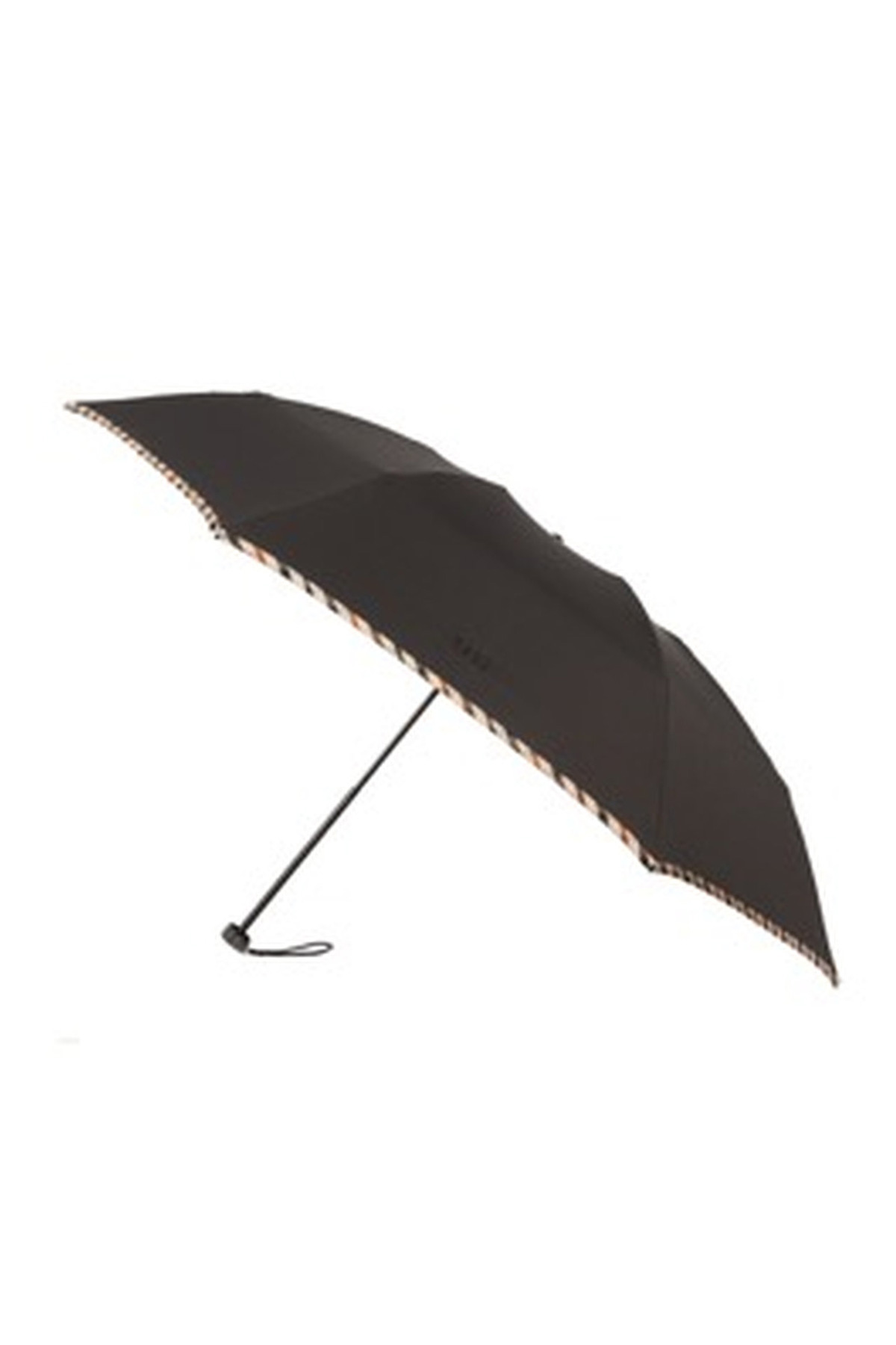 【紳士雨傘】折りたたみ傘無地パイピング 詳細画像 4