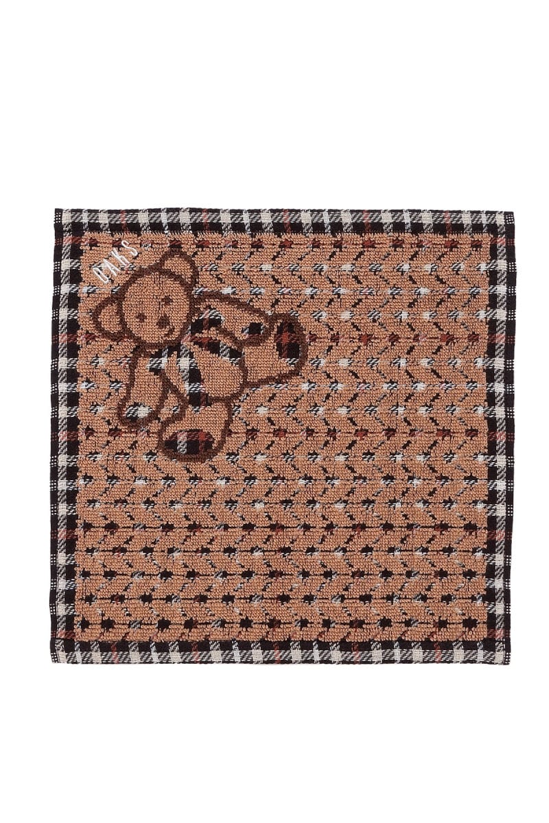 ケーブルテディ　タオルハンカチ