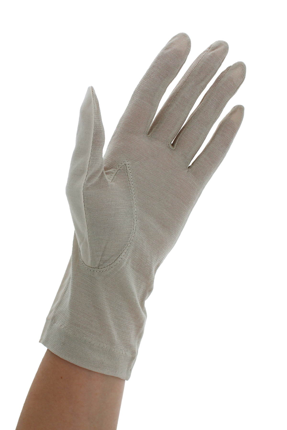 【WOMEN】UV手袋 ショート丈 五本指　綿100% シンプル 詳細画像 3