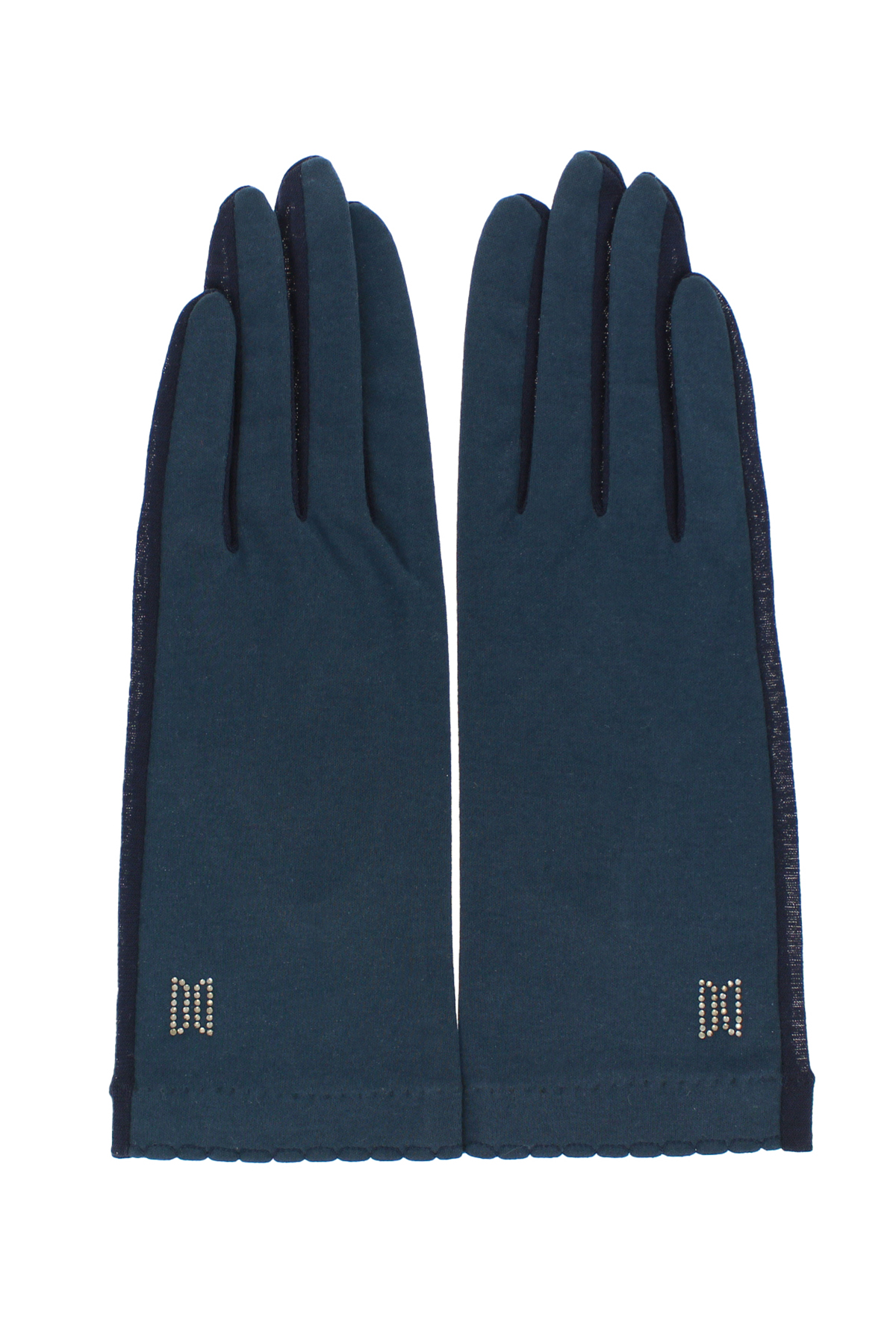 【WOMEN】UV手袋 ショート丈 五本指　綿100% シンプル 詳細画像 71/ネイビー