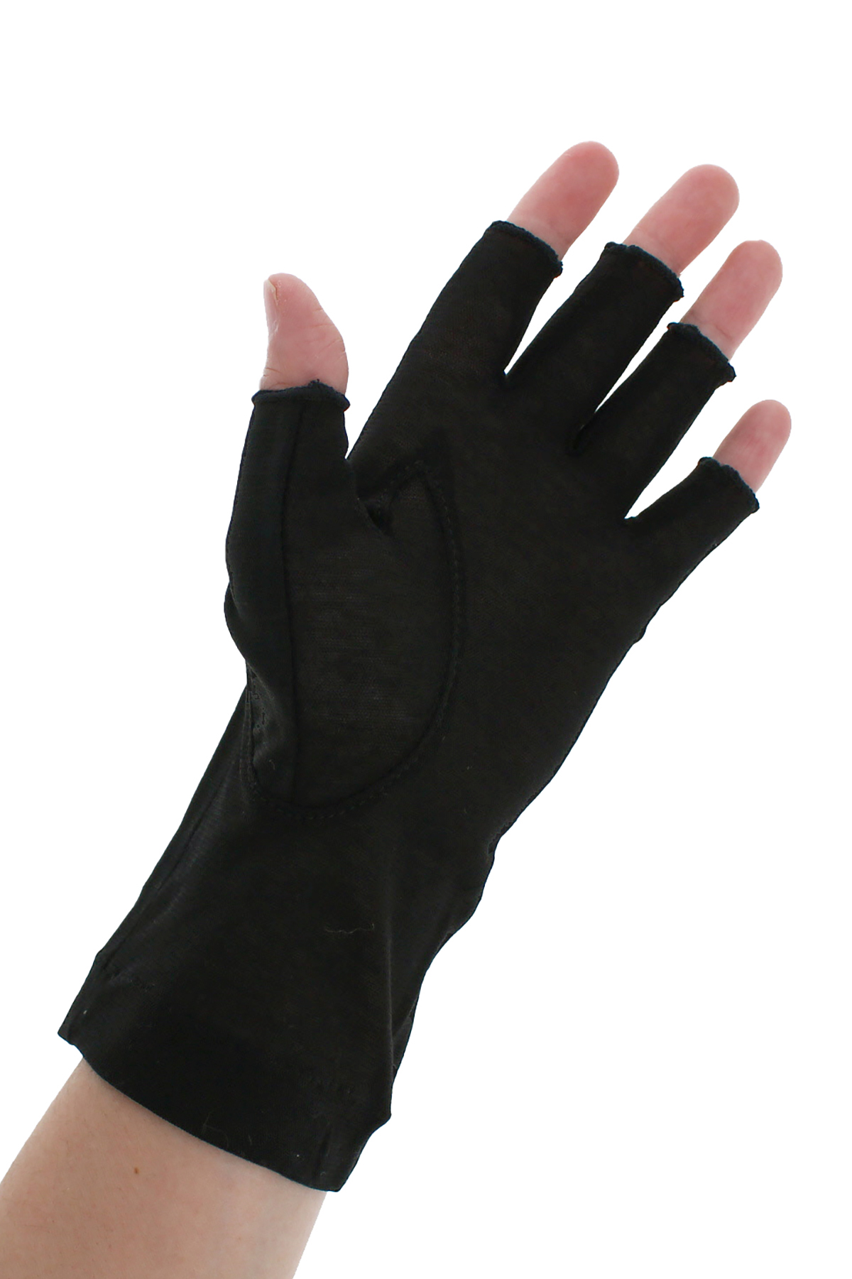 【WOMEN】UV手袋 ショート丈 指先カット 接触冷感   詳細画像 1