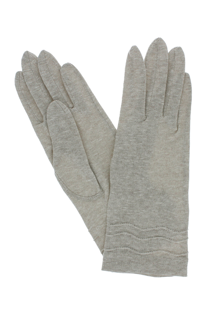 【WOMEN】UV手袋 ショート丈 五本指 サスティナブル シンプル