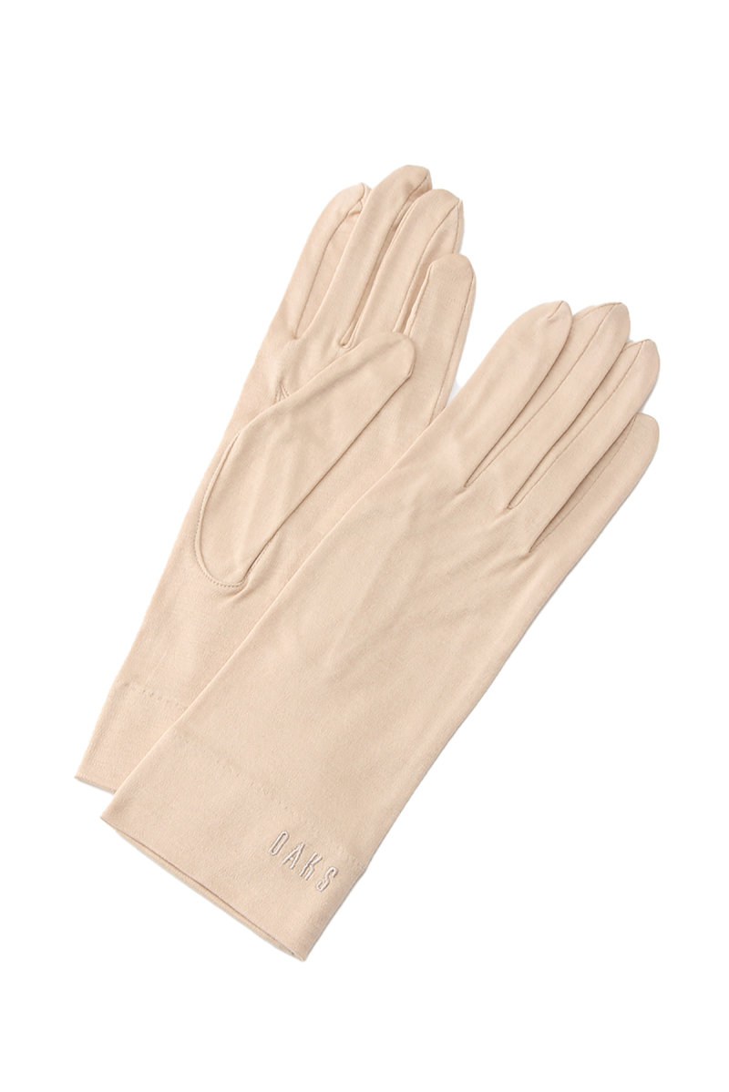 【WOMEN】UV手袋 ショート丈 五本指 ベーシック シンプル 綿100％ 日本製 詳細画像 95/ベージュ