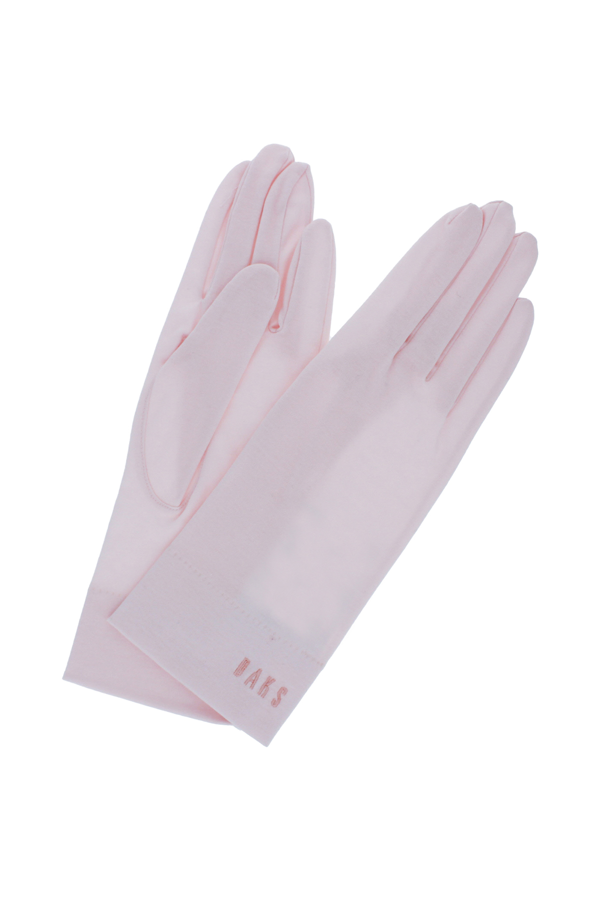 【WOMEN】UV手袋 ショート丈 五本指 ベーシック シンプル 綿100％ 日本製 詳細画像 15/Sピンク