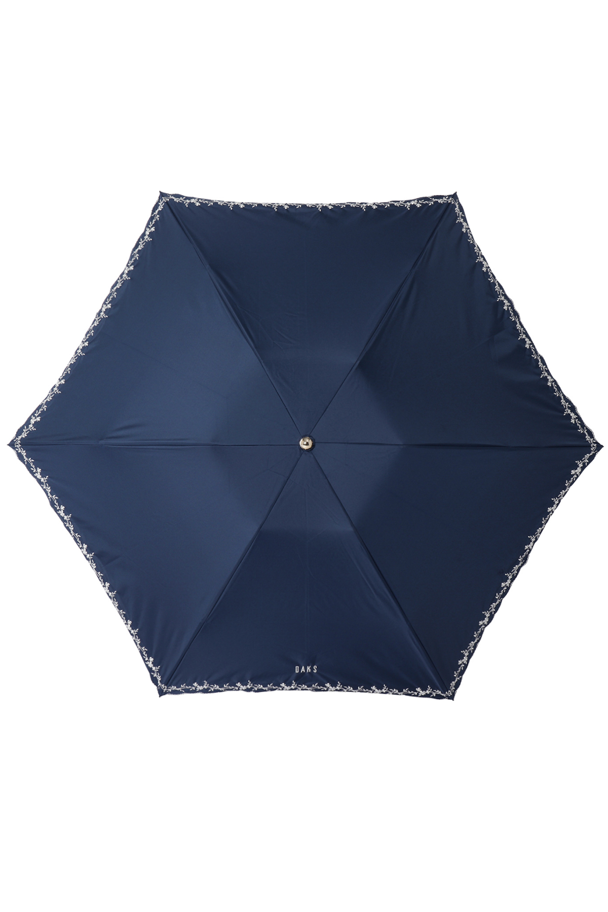 【日傘】ミニ折りたたみ傘裾刺繍 詳細画像 8