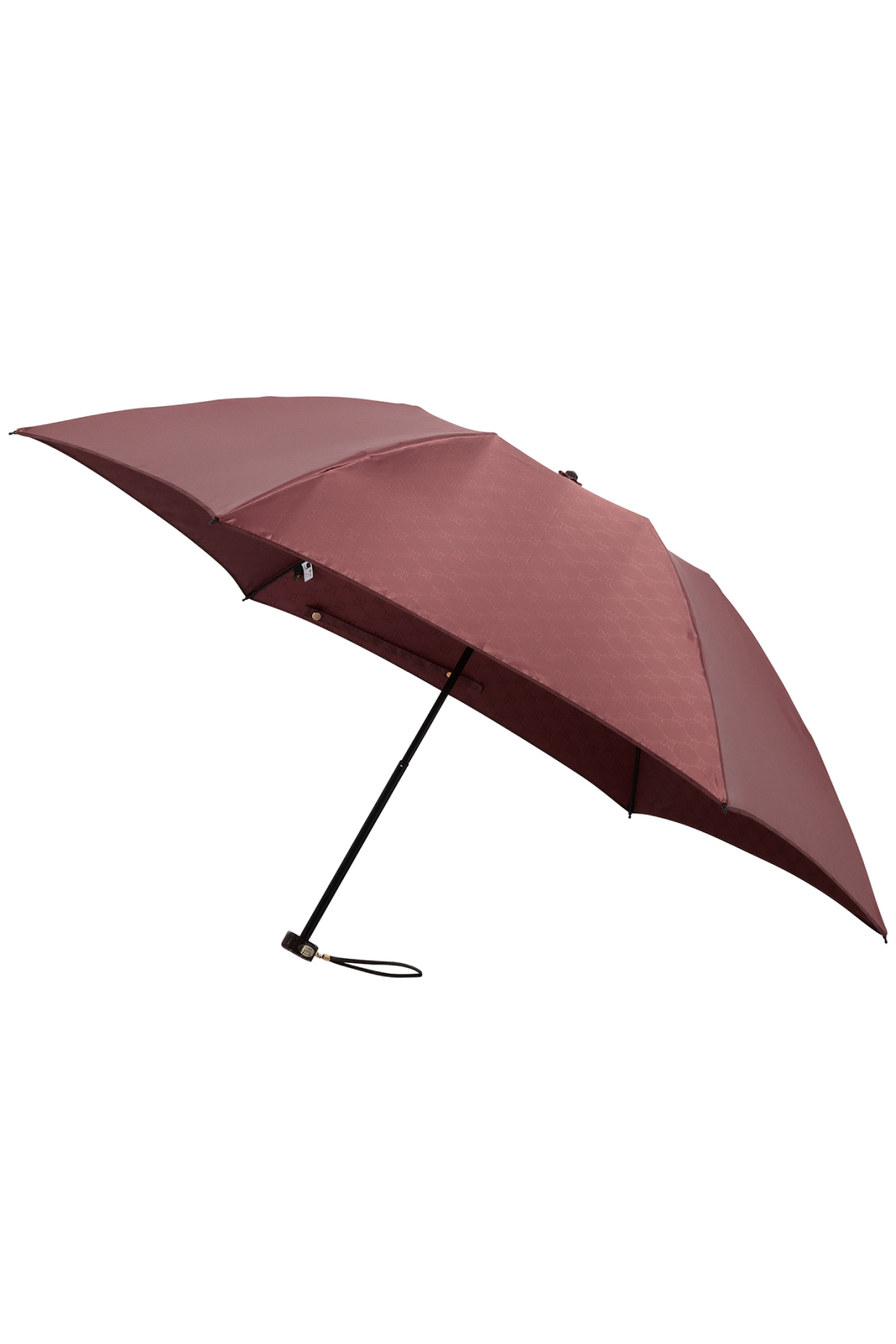 【雨傘】ミニ折りたたみ傘両面カチオン裏ロゴ 詳細画像 3