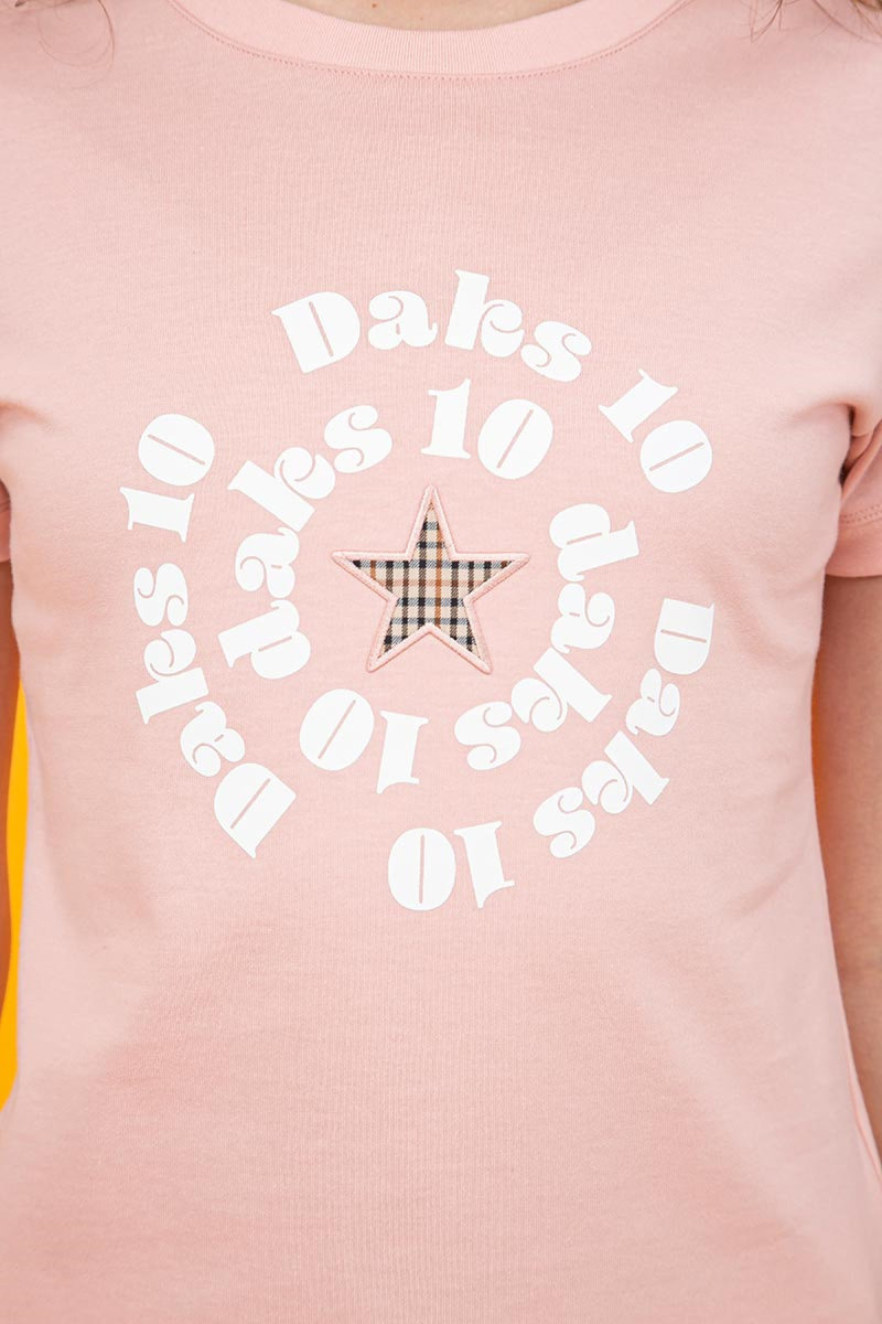 【DAKS10】スターエンブレムTシャツ 詳細画像 72/ライトピンク_DAKS