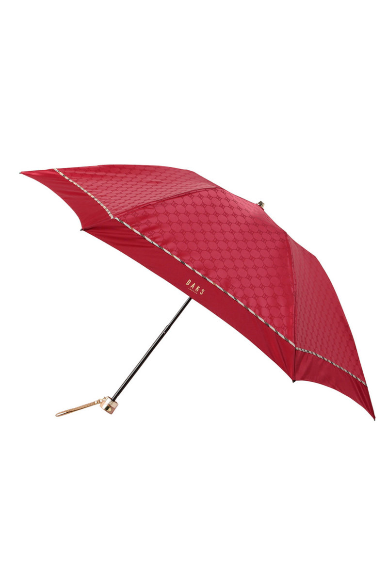【雨傘】折りたたみ傘クイックアーチジャカード 詳細画像 76/ワイン