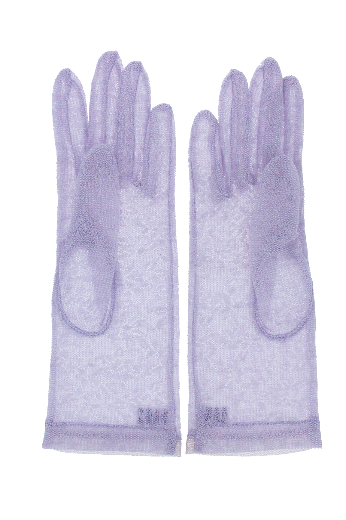 花柄レース五本指UV手袋 詳細画像 2