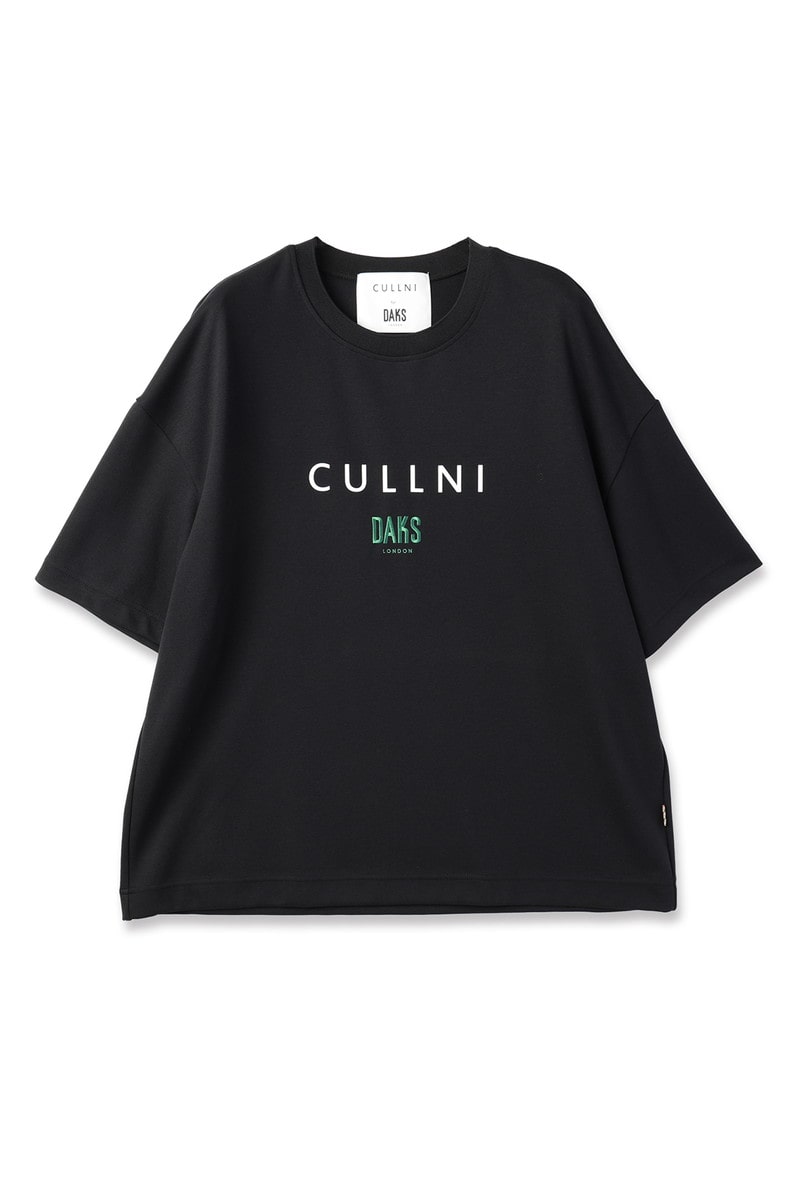 CULLNI for DAKS ロゴ半袖Tシャツ