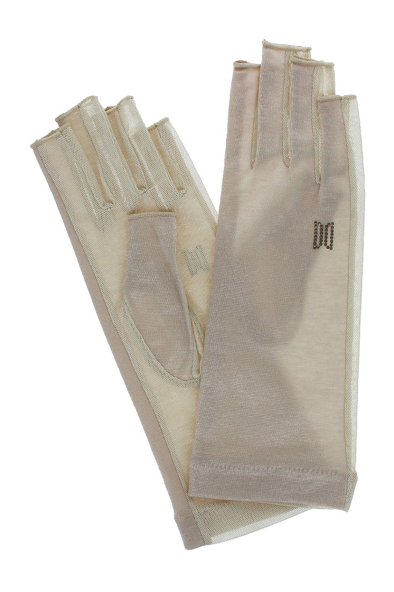 シーズンモチーフショート丈UV手袋 （指先カット）
