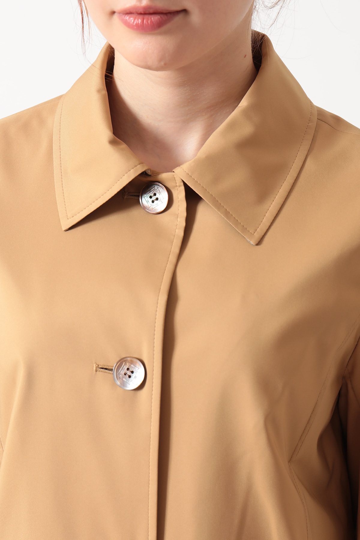 撥水タフタ ハーフコート 詳細画像 3