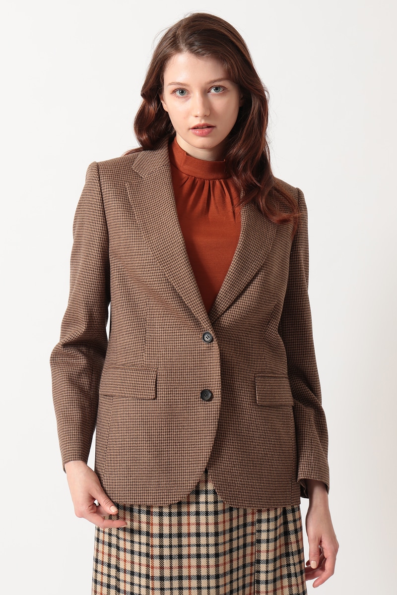 JS ガンクラブ ソフトツイードジャケット