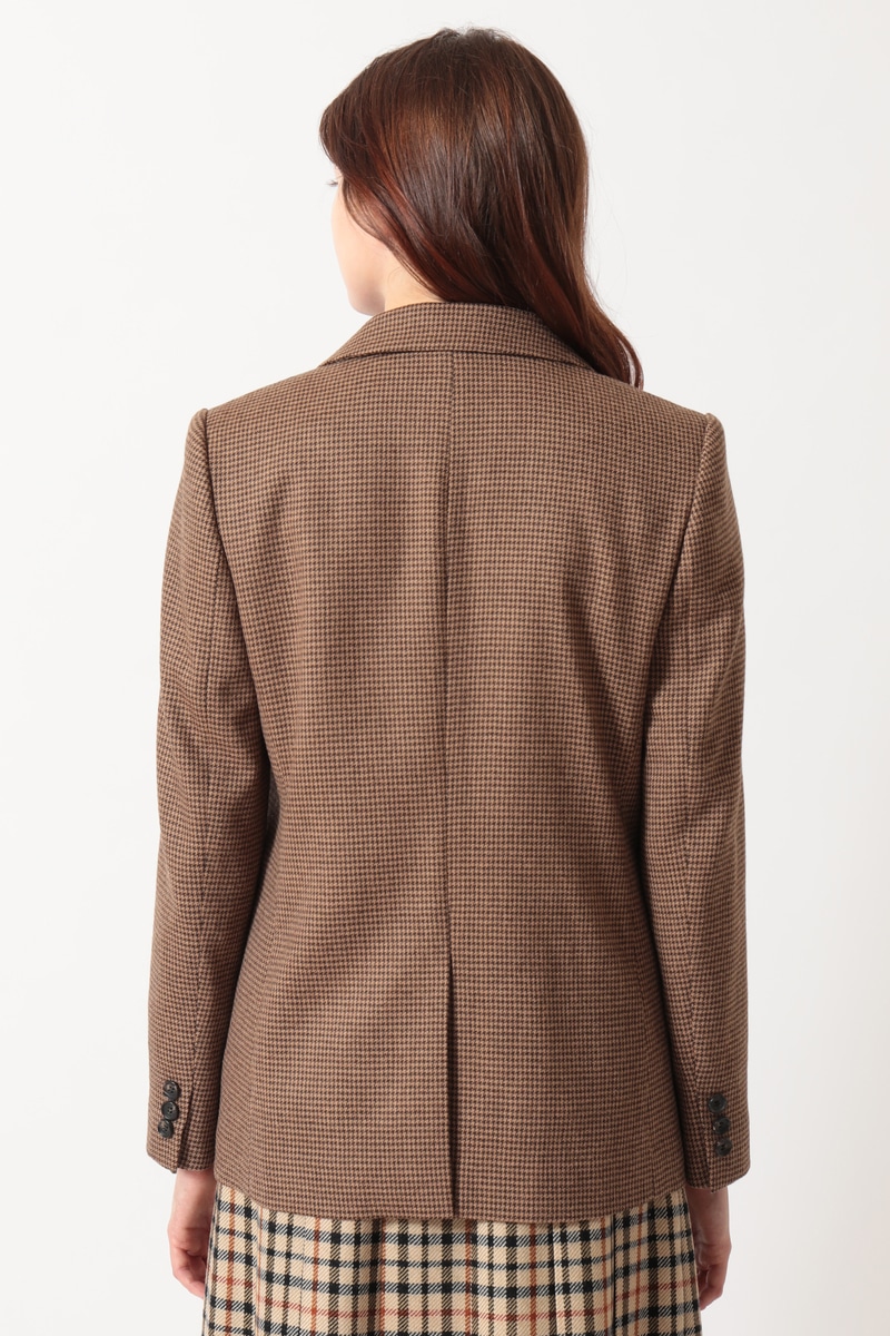 ガンクラブ ソフトツイードジャケット 詳細画像 キャメル