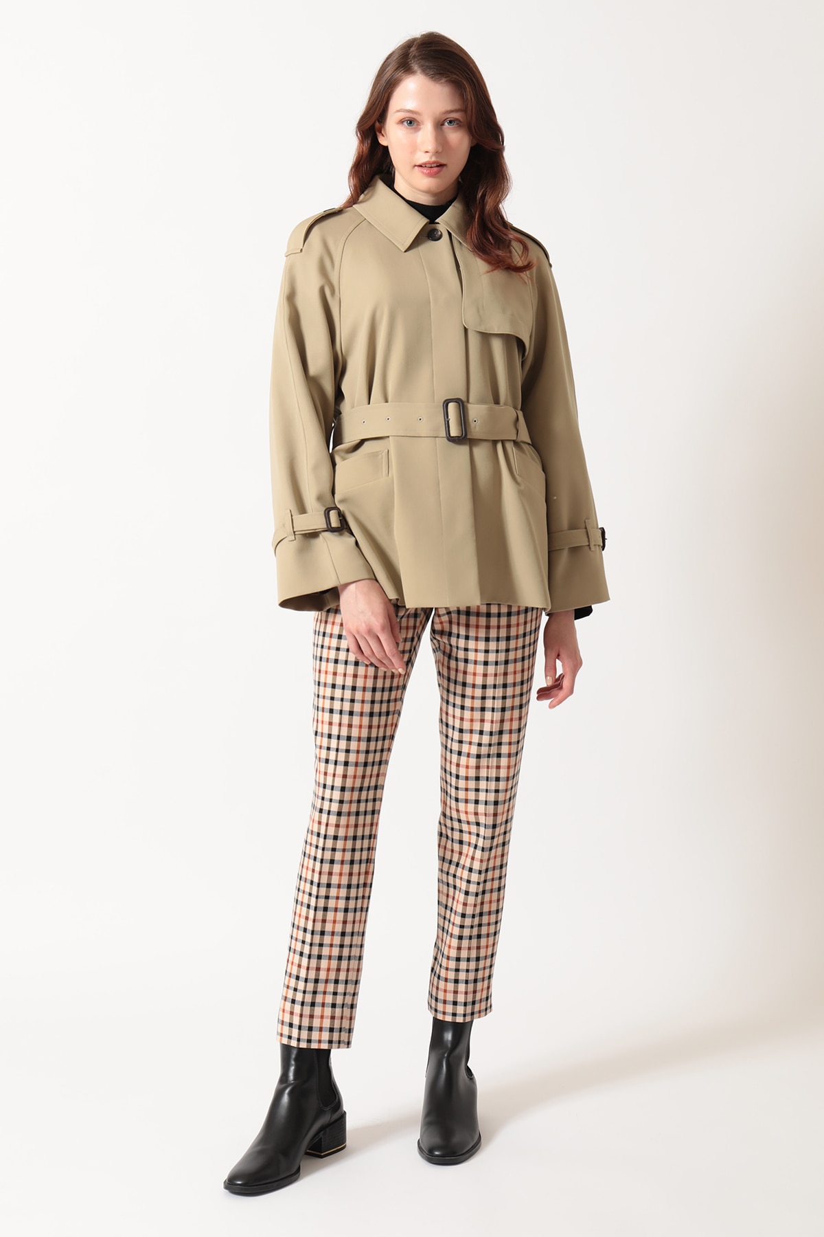 ショートトレンチジャケット 詳細画像 2