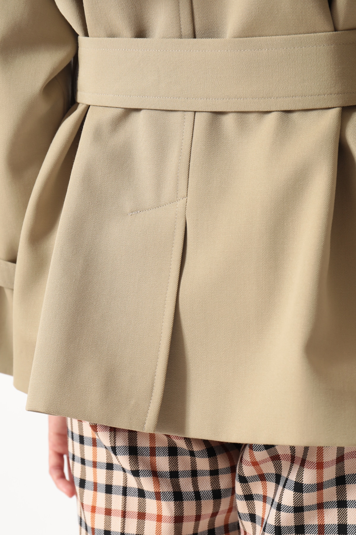 ショートトレンチジャケット 詳細画像 6