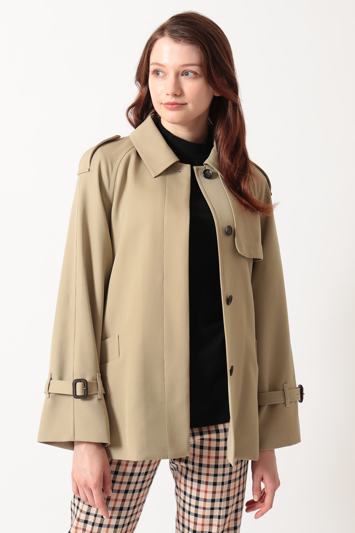 ショートトレンチジャケット 詳細画像 7