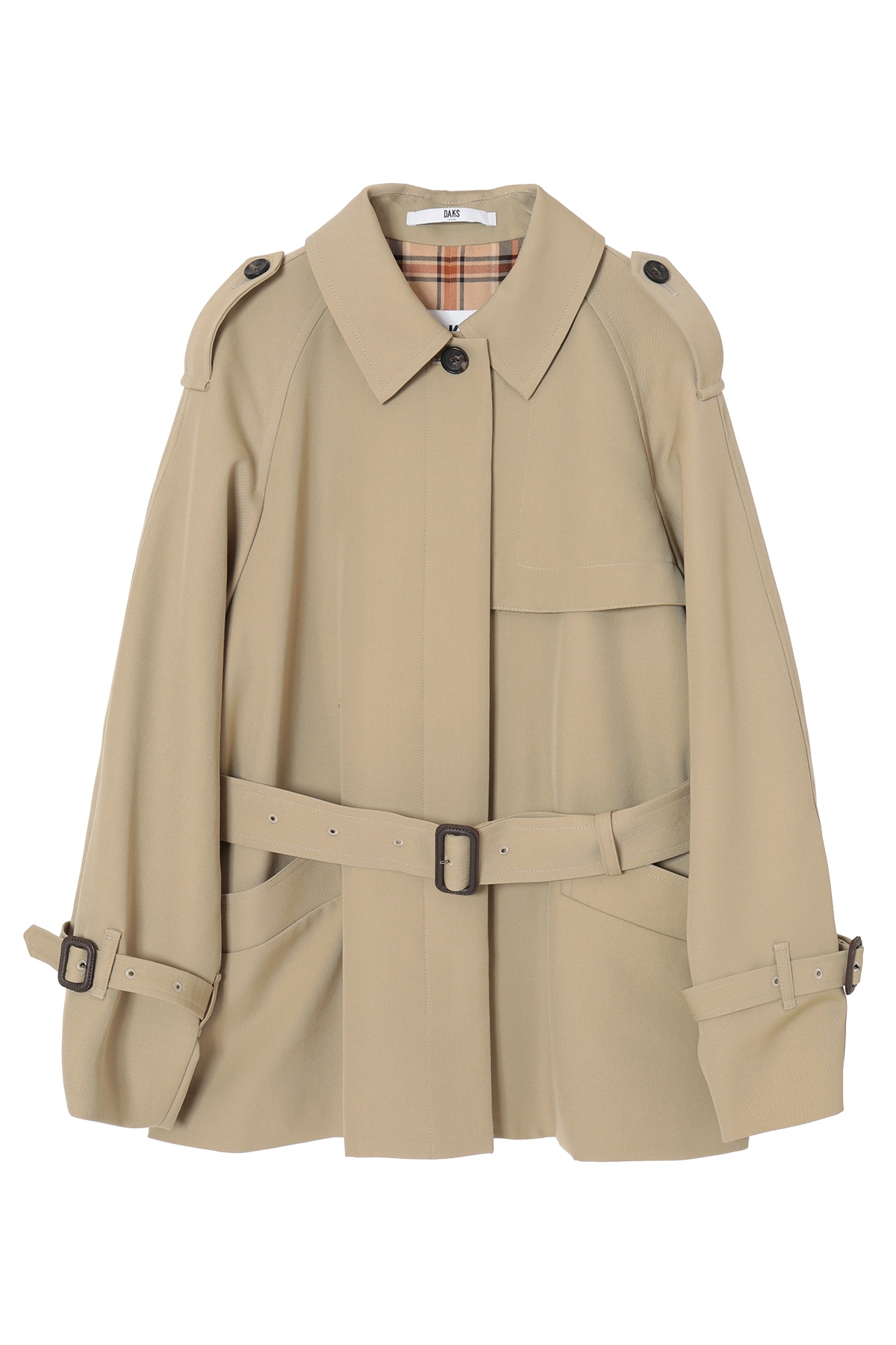 ショートトレンチジャケット 詳細画像 8