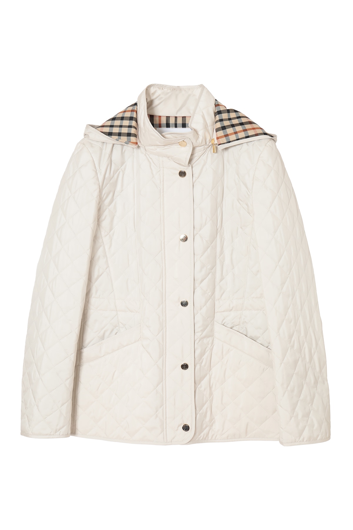 ライトウェイト フーデッドキルティングブルゾン 詳細画像 8