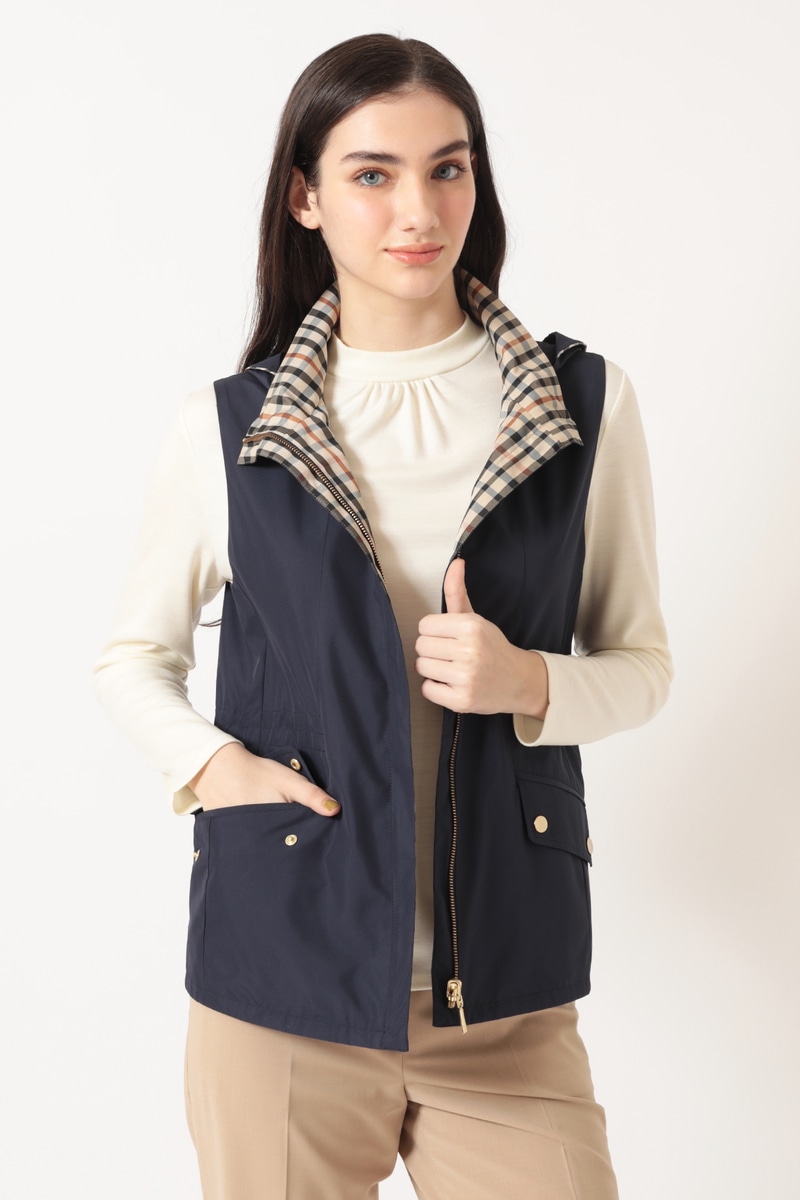 JS リバーシブル ハウスチェックベスト