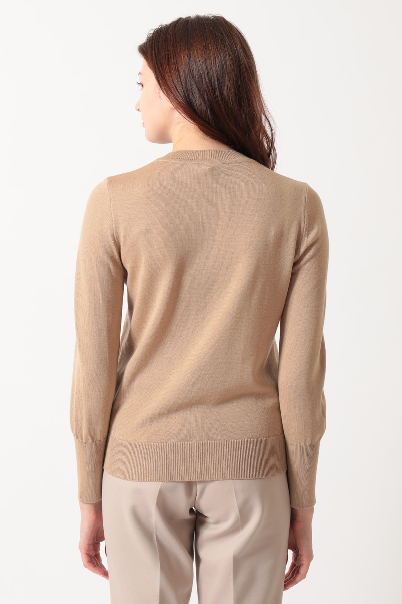 グラフィックフローリア ジャカードポロニット 詳細画像 ベージュ