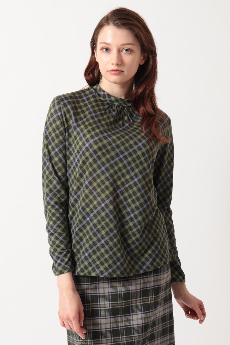 JS ファインメリノ ハイネックカットソー