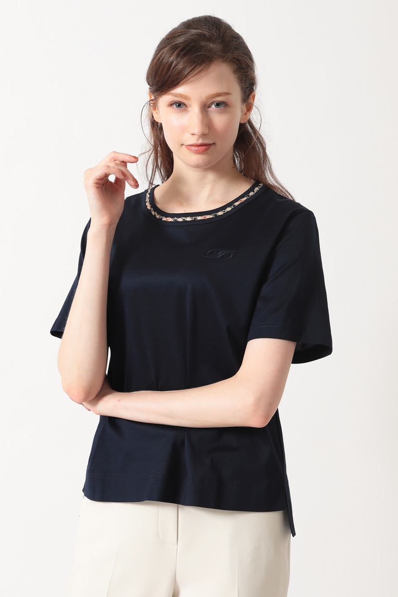 ミニハウスチェック襟 Tシャツ