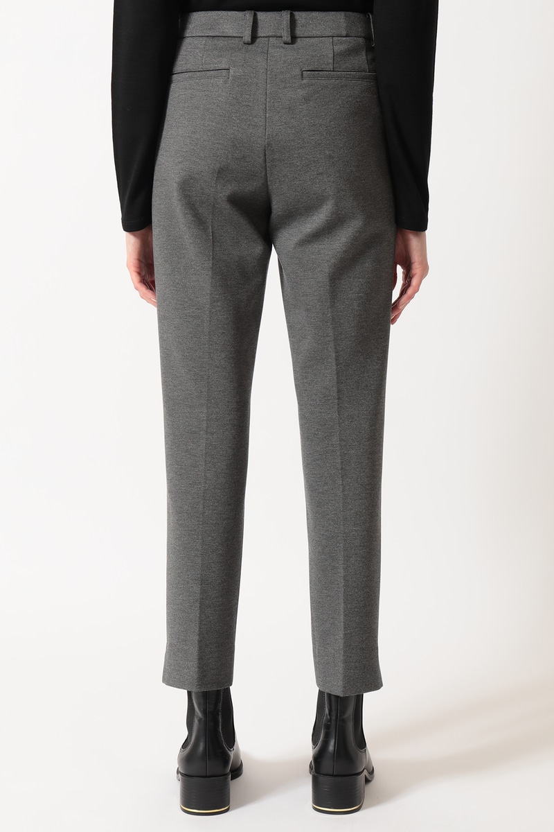 ストレッチ ベーシックパンツ 詳細画像 チャコールグレー