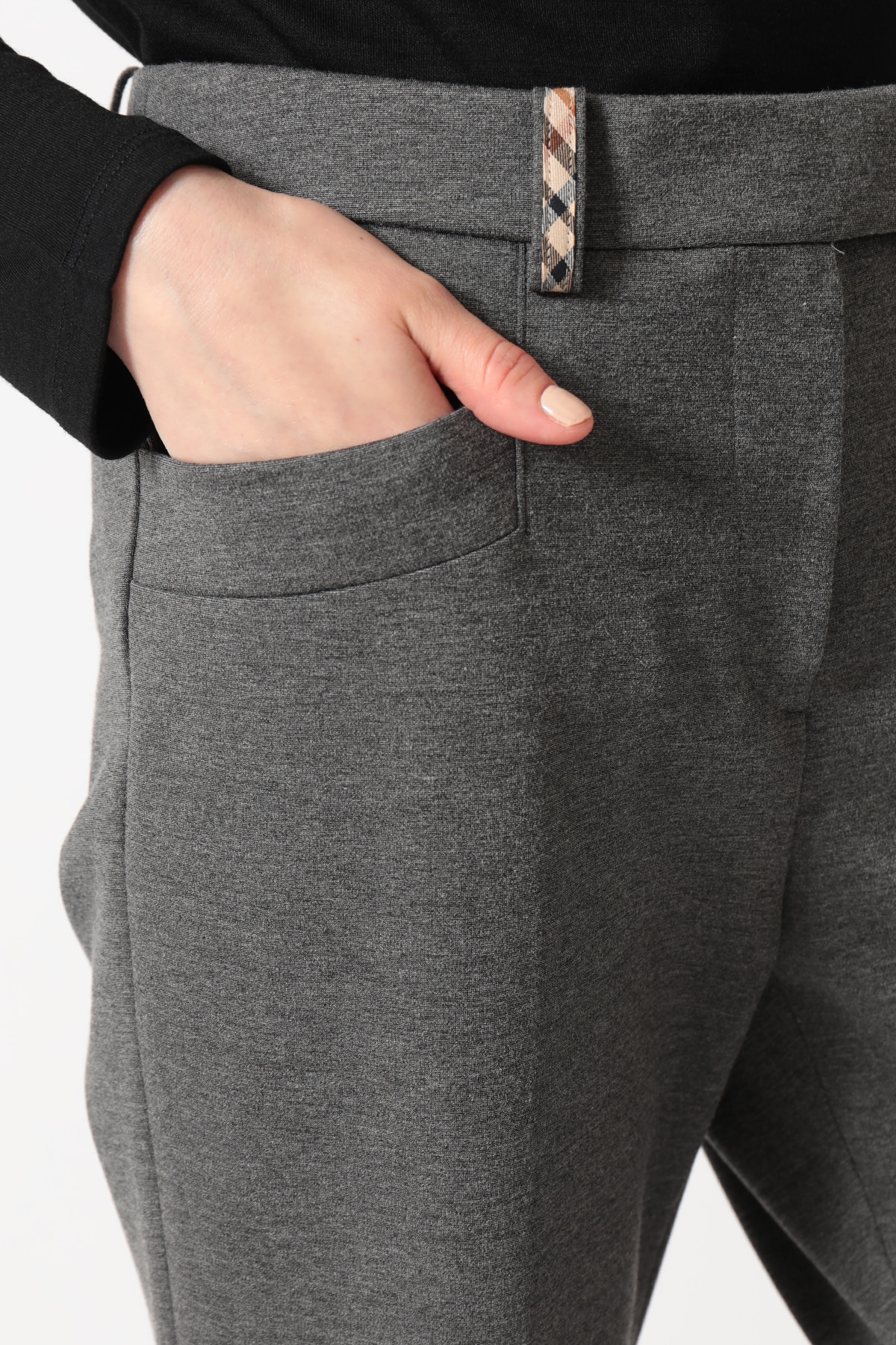 ストレッチ ベーシックパンツ 詳細画像 4