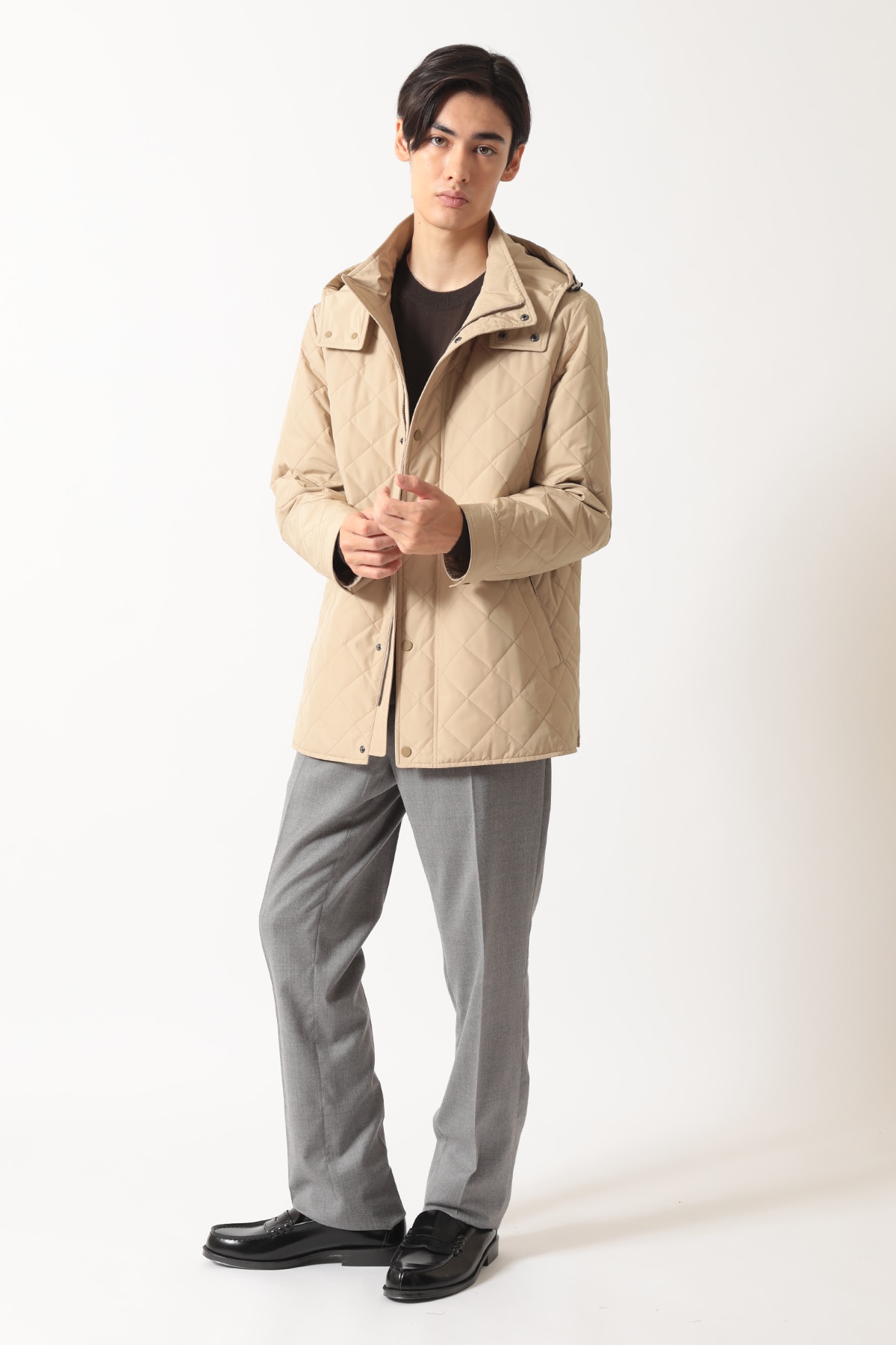 エコ中綿 2WAYキルティングブルゾン 詳細画像 3