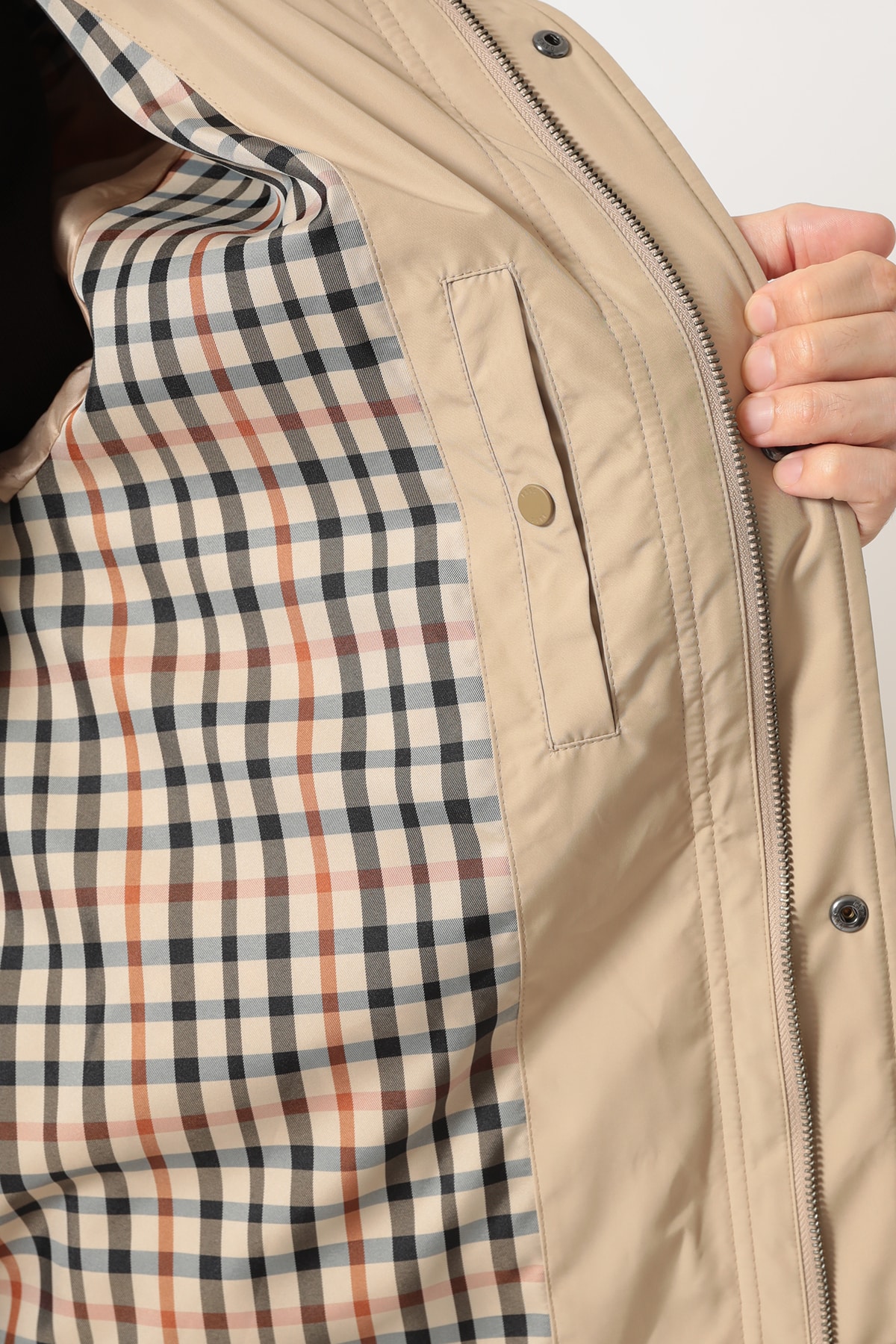 エコ中綿 2WAYキルティングブルゾン 詳細画像 8