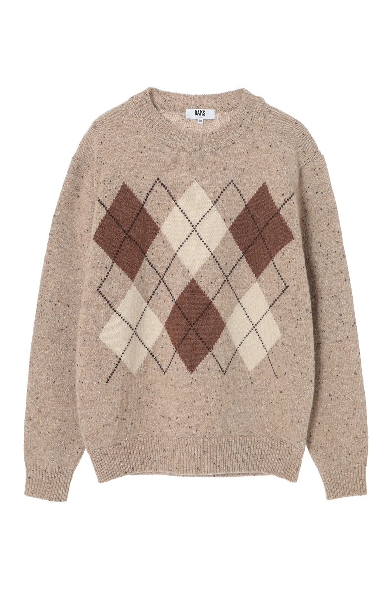 JS BUCOLIC アーガイルセーター