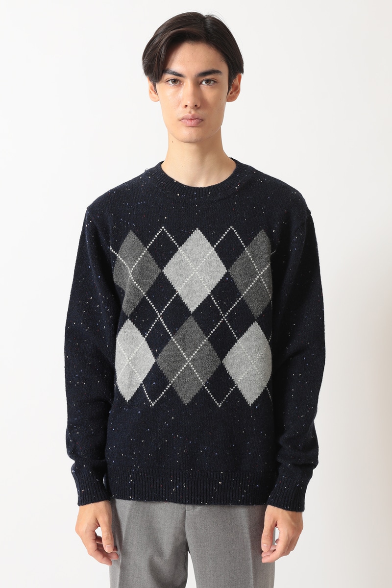 JS BUCOLIC アーガイルセーター