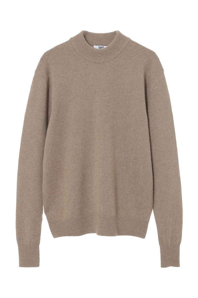 JS カシミヤブレンド ハイネックニット