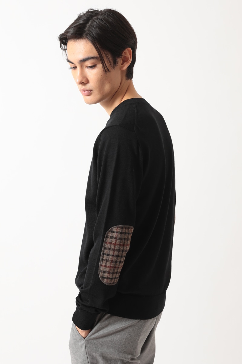 JS スーパーファインメリノ クルーネックニット