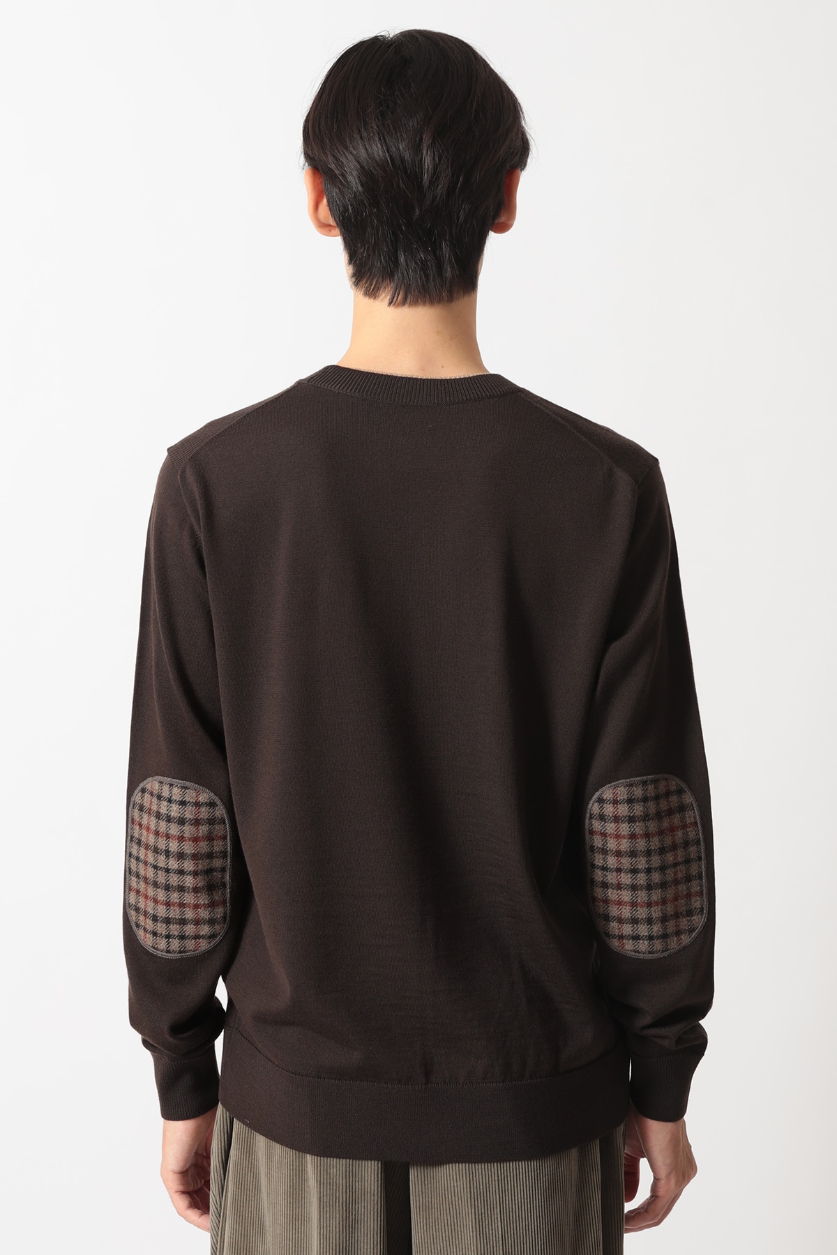 スーパーファインメリノ クルーネックニット 詳細画像 2