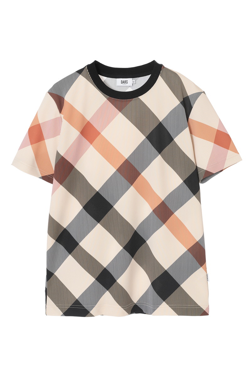 メガチェック カノコTシャツ 詳細画像 ベージュ
