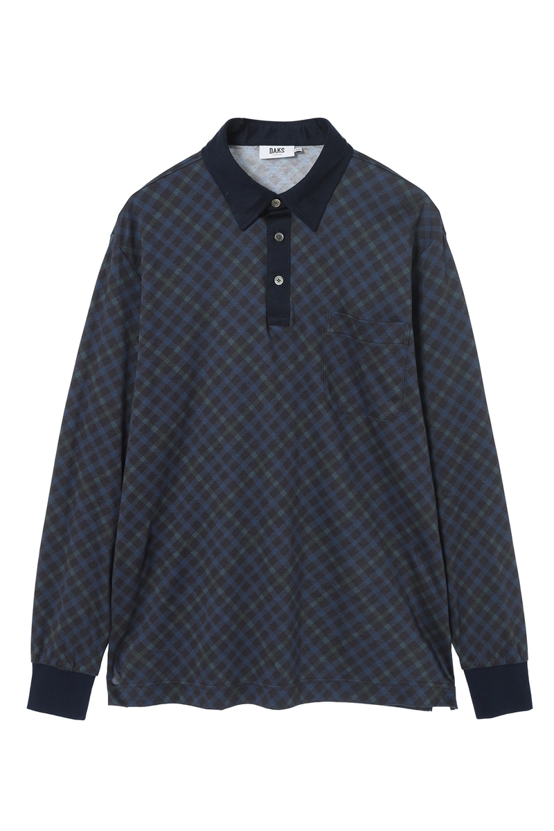 JS バイヤスチェック スムースポロ