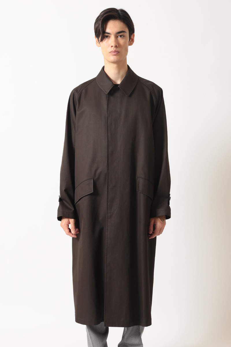 Scye for DAKS バルマカーンコート 詳細画像 チャコールグレー