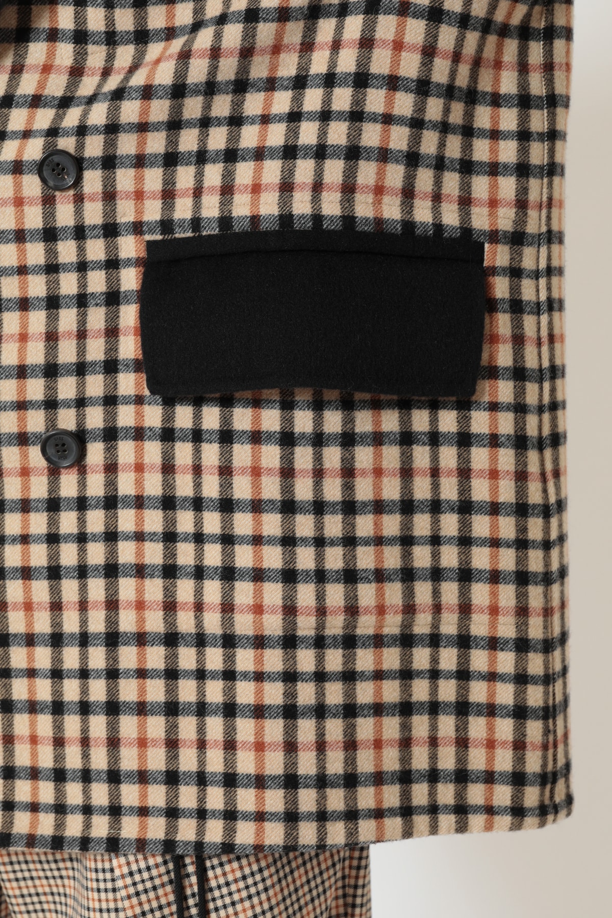 CULLNI for DAKS ウールリバー テーラードショートコート｜DAKS