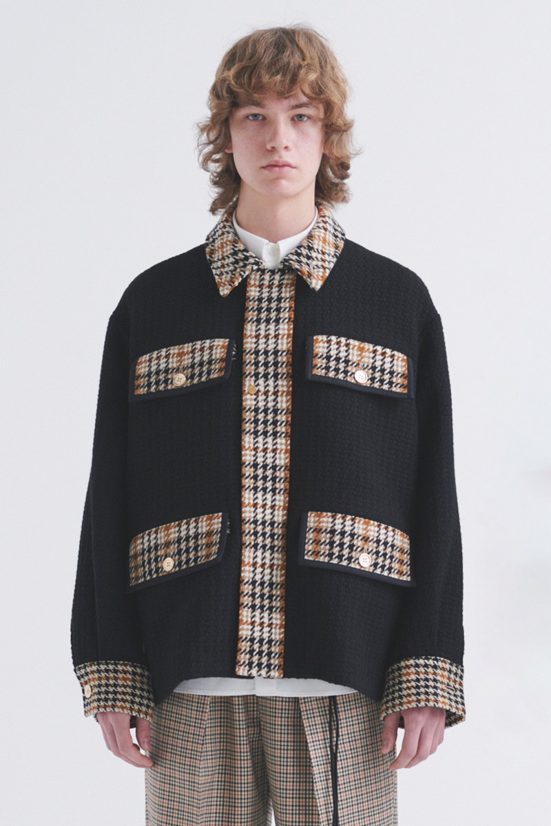 JS CULLNI for DAKS ウールツイードジャケット