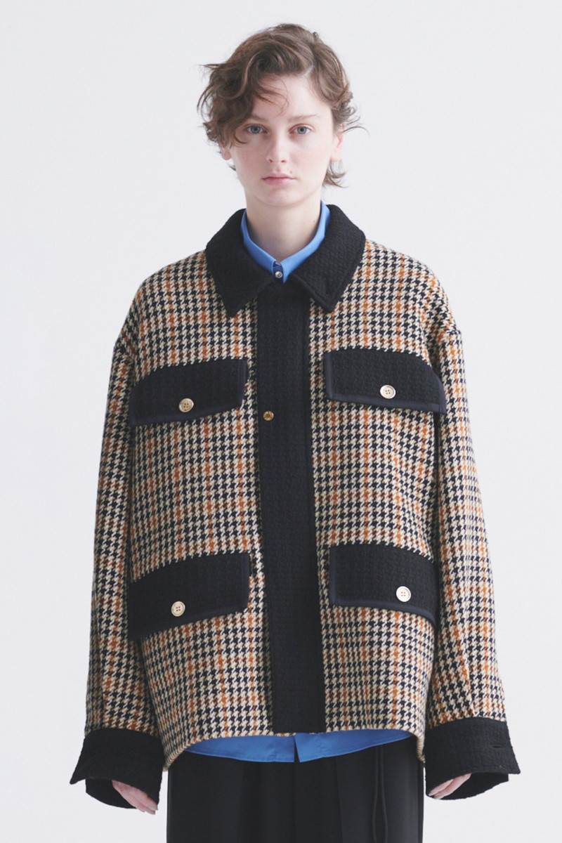 JS CULLNI for DAKS ウールツイードジャケット