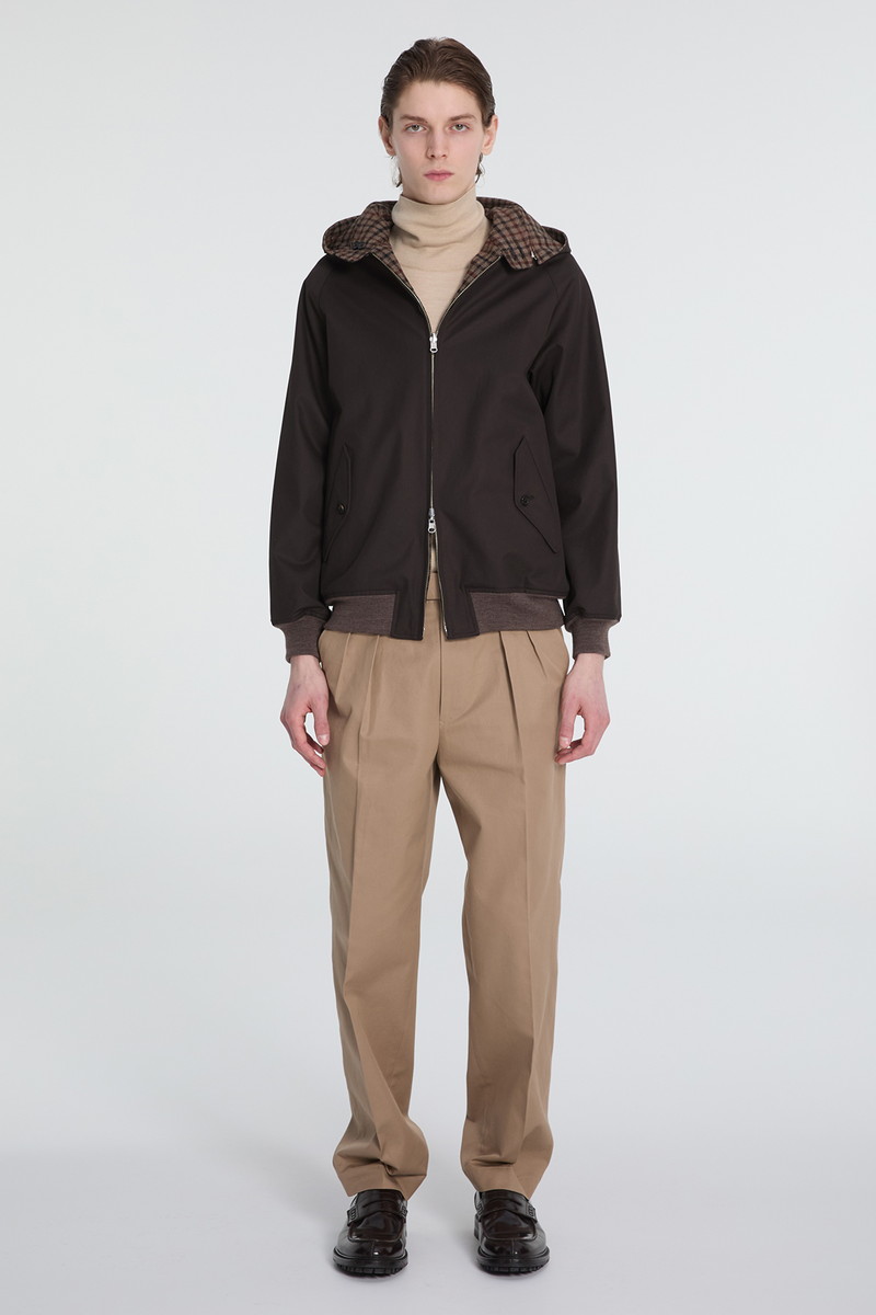 JS Scye for DAKS リバーシブル ハリントンジャケット